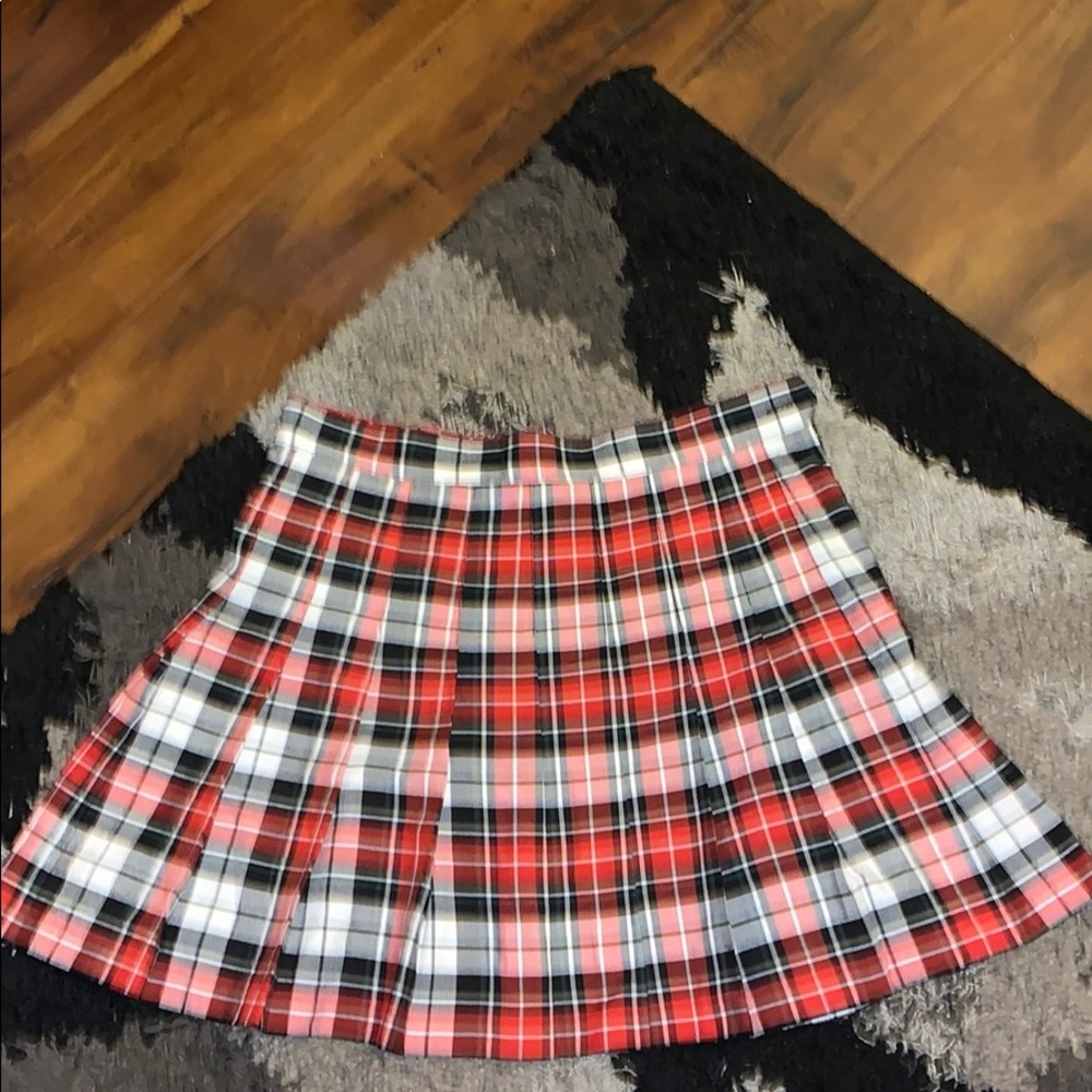 american apparel plaid tennis skirt nwot